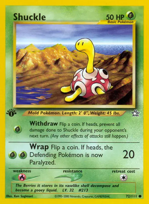 Shuckle #72 — Neo Genesis