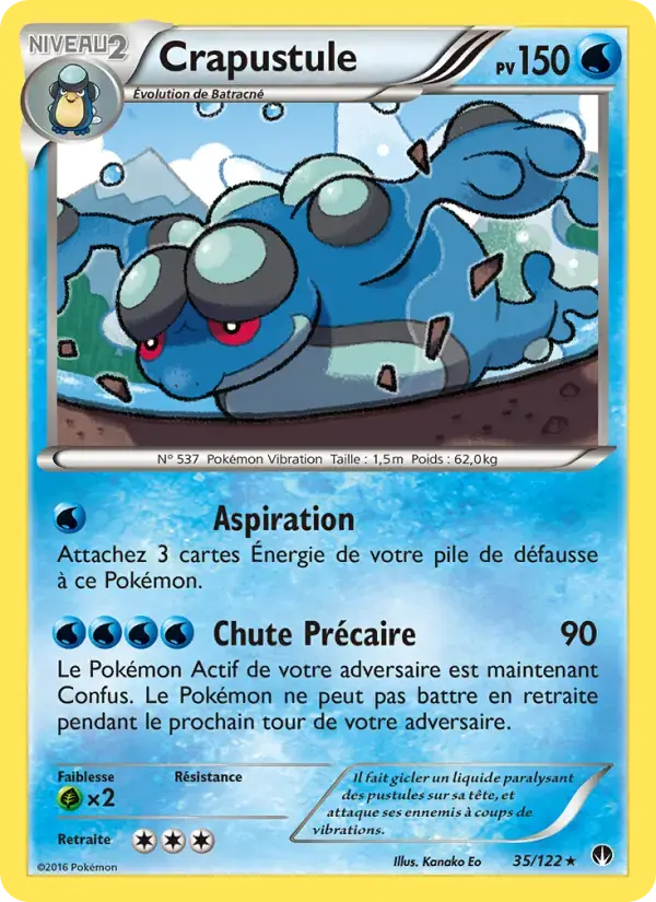 Carte Pokémon Crapustule #35 — Rupture Turbo