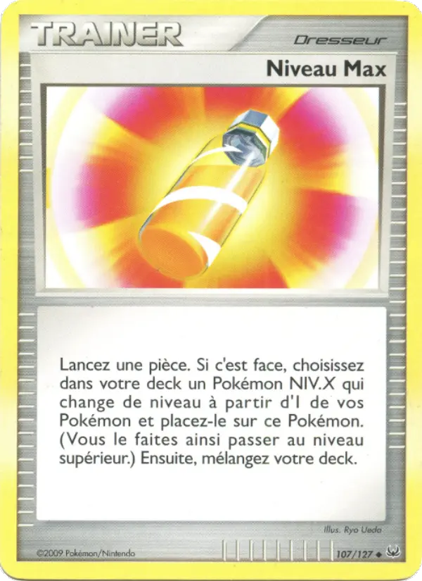 Carte Pokémon Niveau Max #107 — Platine