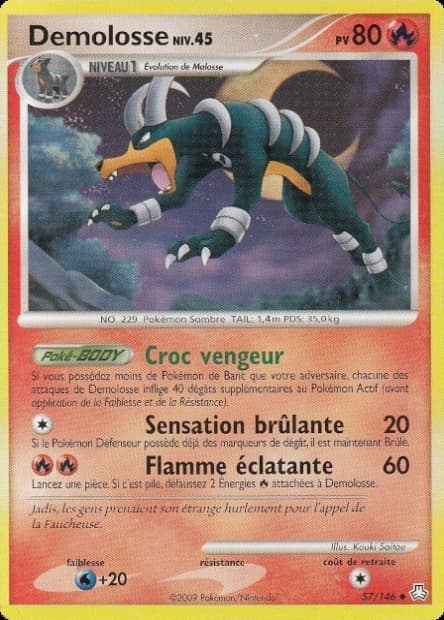 Carte Pokémon Demolosse #57 — Éveil des Légendes