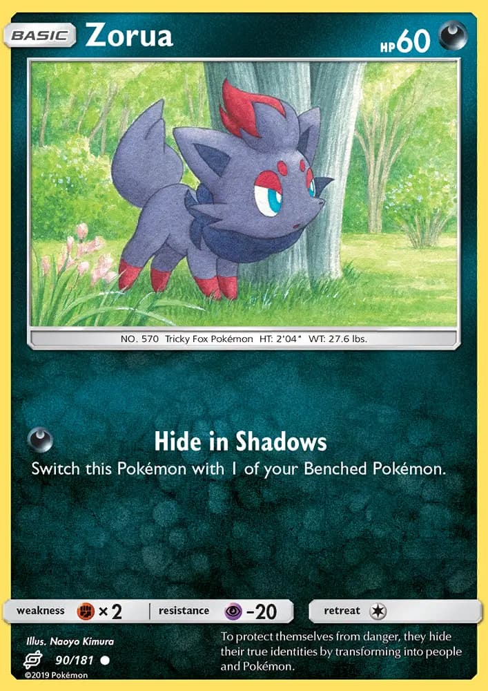 Zorua #90 — Team Up