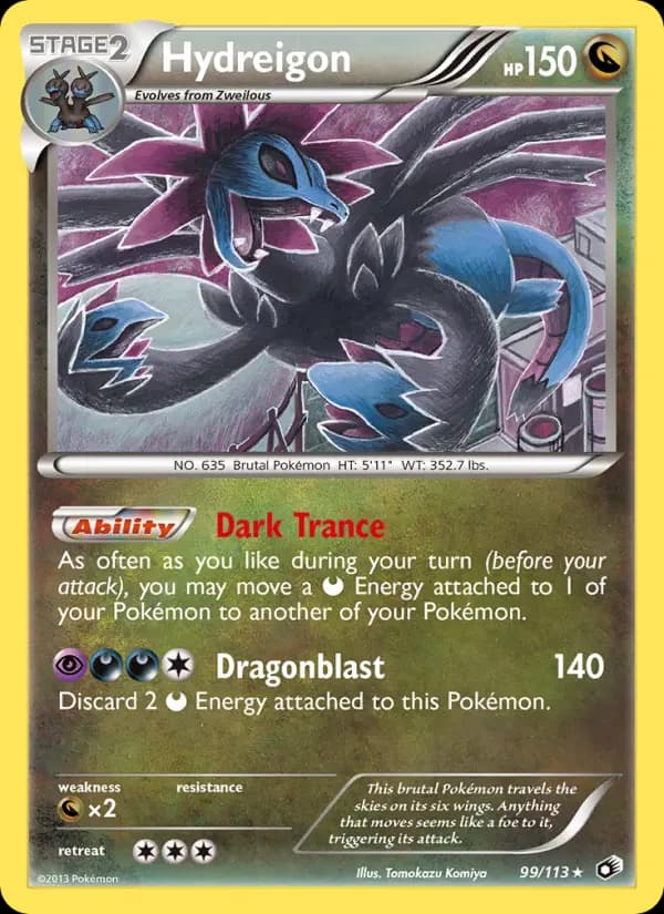 Hydreigon #99 — Legendary Treasures