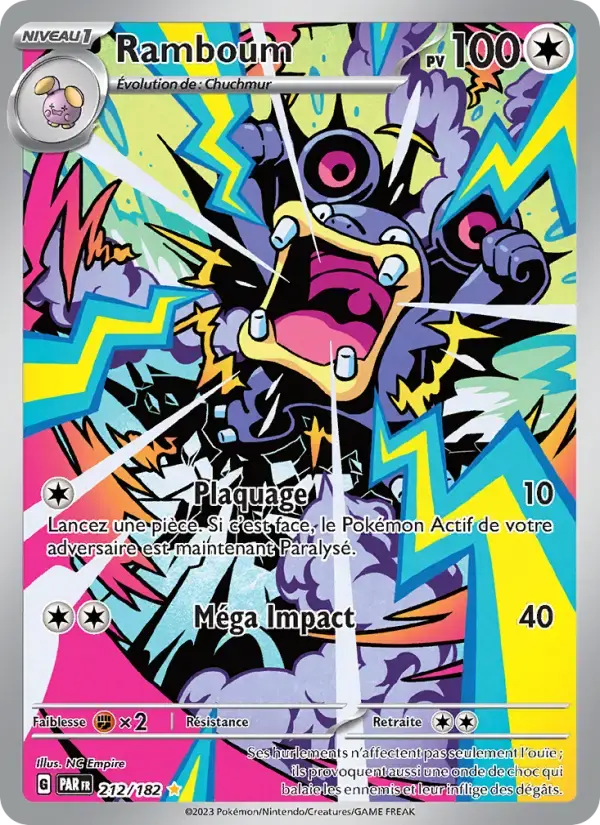Carte Pokémon Ramboum #212 — Faille Paradoxe