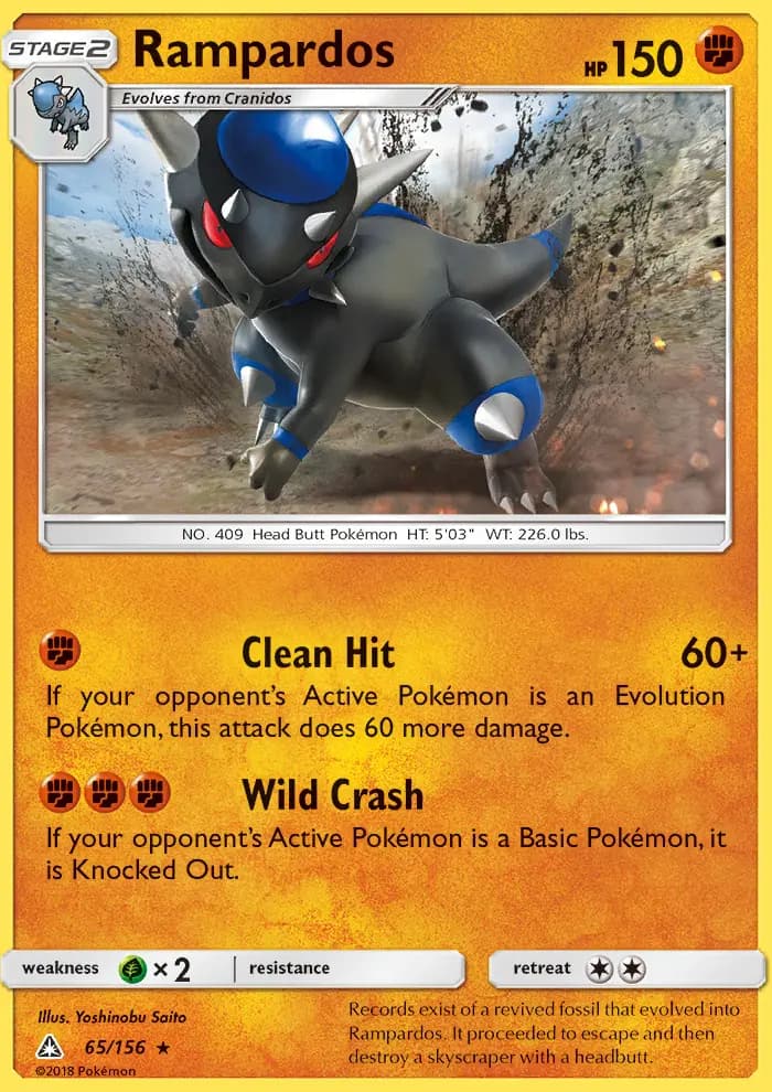 Rampardos #65 — Ultra Prism