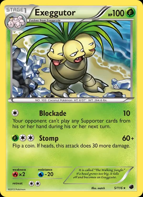 Exeggutor #5 — Plasma Freeze