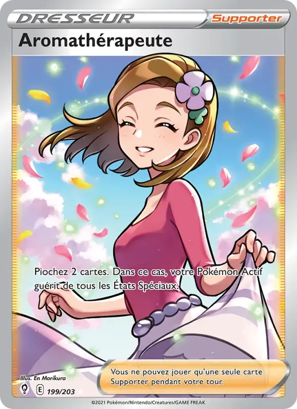 Carte Pokémon Aromathérapeute #199 — Évolution Céleste