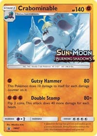 Carte Pokémon Crabominable #SM47 — Promos Soleil et Lune