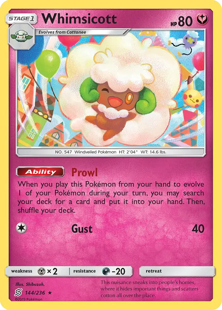 Whimsicott #144 — Unified Minds