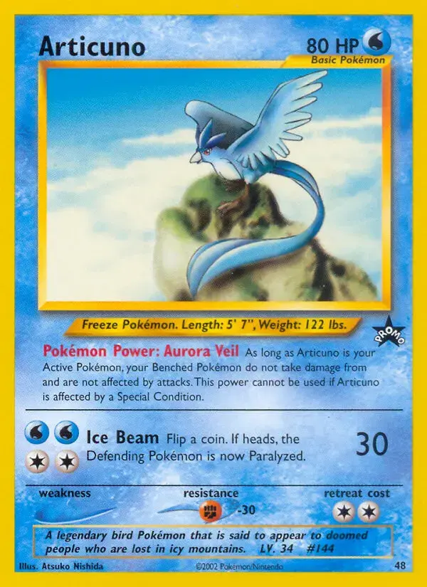 Carte Pokémon Artikodin #48 — Promos Wizards