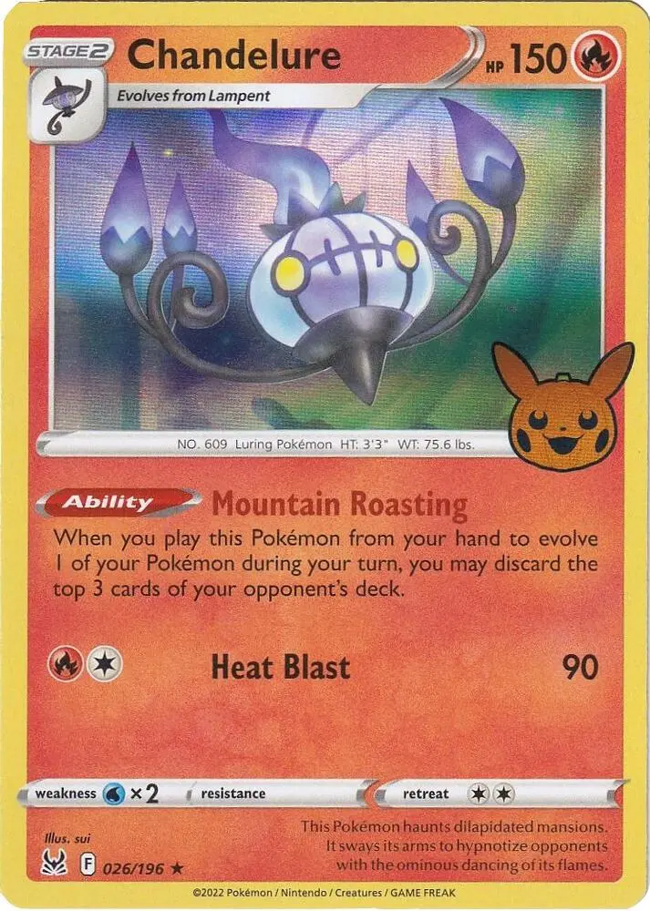 Chandelure #026 — Trick or Trade BOOster Bundle 2023
