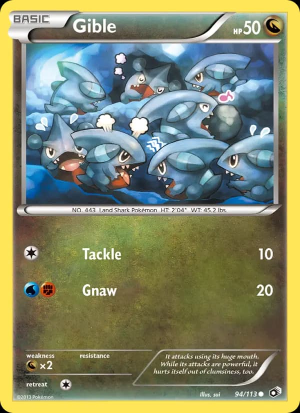 Gible #94 — Legendary Treasures
