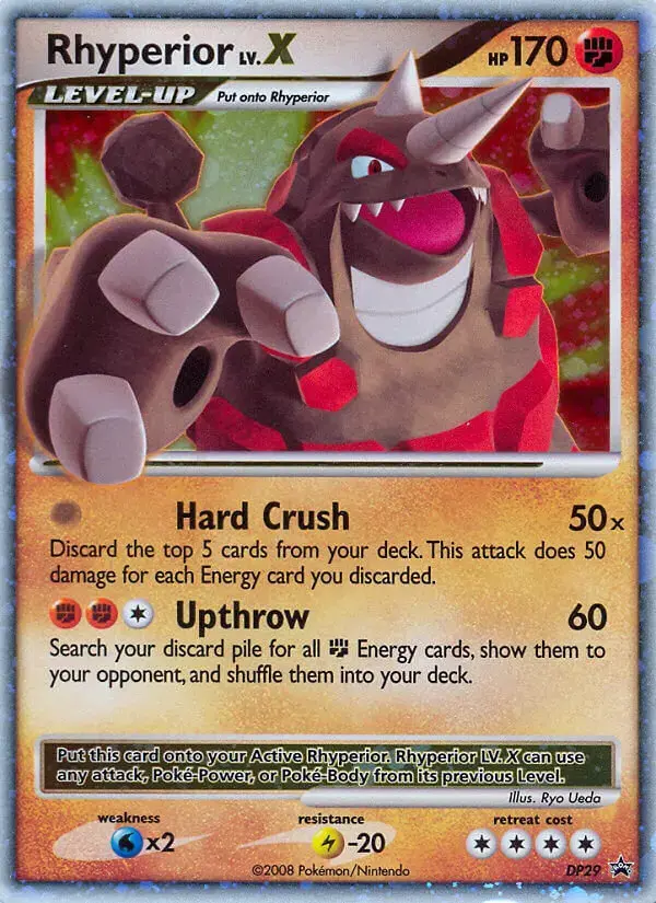 Carte Pokémon Rhinastoc #DP29 — Promos Diamant et Perle