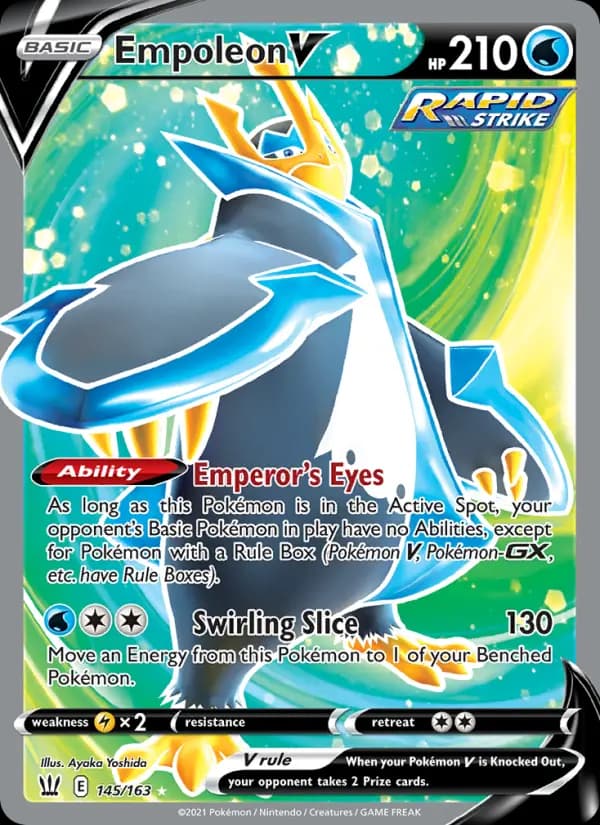 Empoleon V #145 — Battle Styles