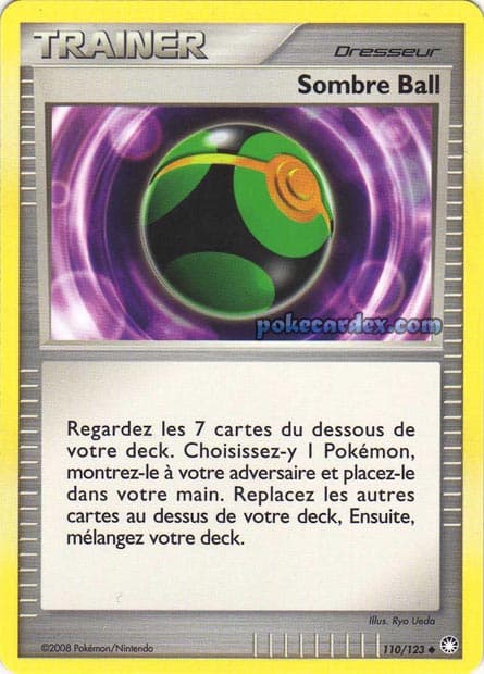 Carte Pokémon Sombre Ball #110 — Trésors Mystérieux