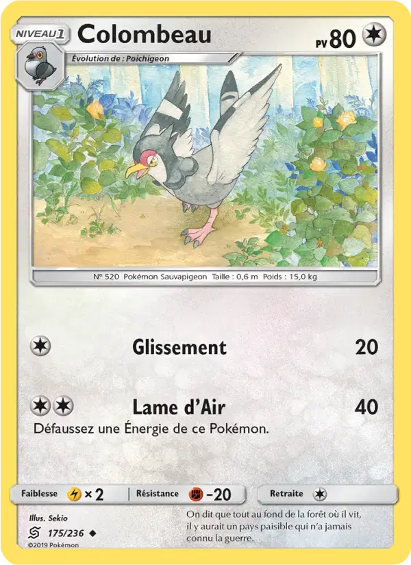 Carte Pokémon Colombeau #175 — Harmonie des Esprits