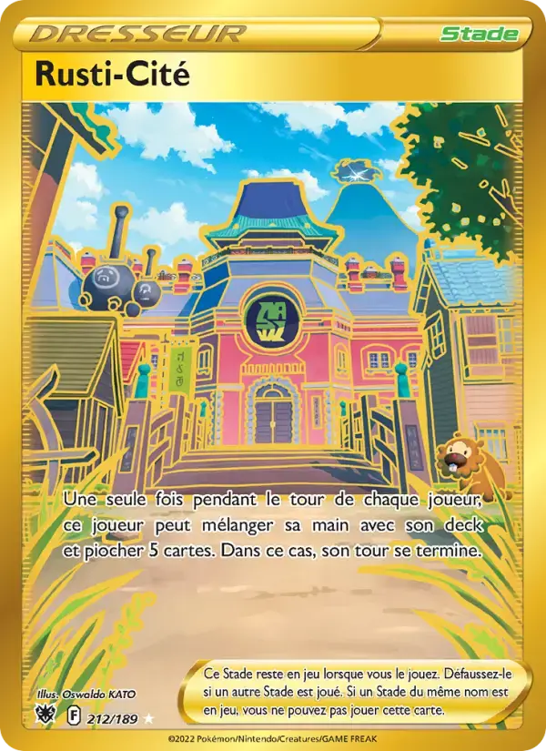 Carte Pokémon Rusti-Cité #212 — Astres Radieux