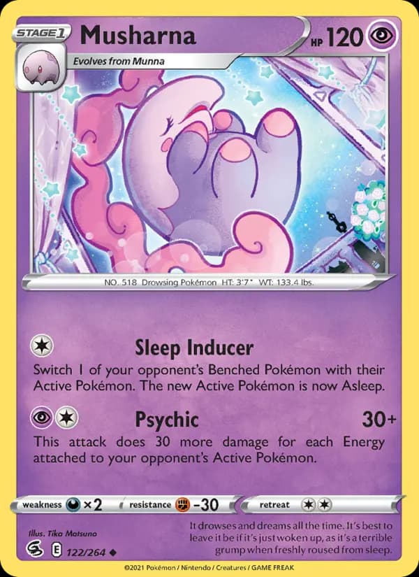 Musharna #122 — Fusion Strike