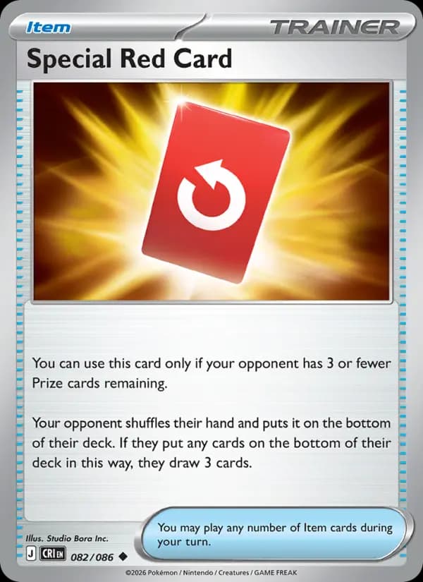 Special Red Card #082 — Chaos Rising
