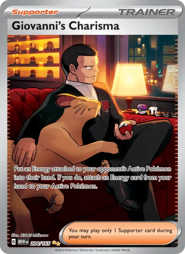 Giovanni's Charisma #204 — 151
