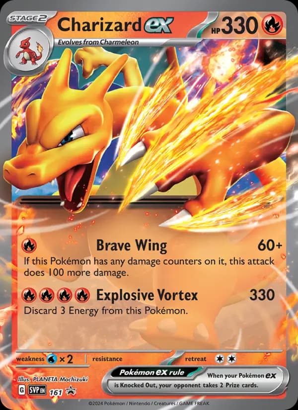 Charizard ex #161 — Scarlet & Violet Promos