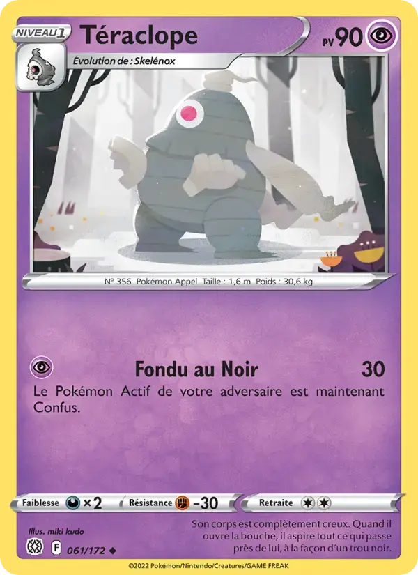 Carte Pokémon Téraclope #061 — Stars Étincelantes