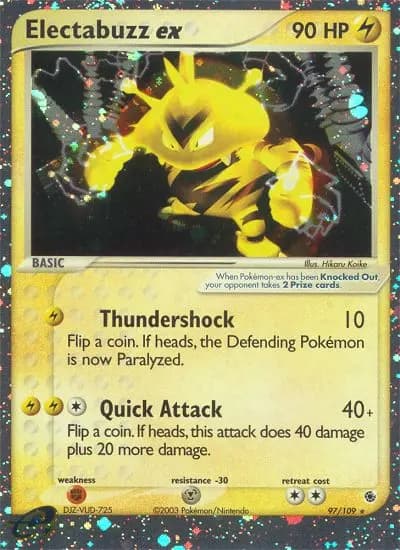 Electabuzz ex #97 — Ruby & Sapphire