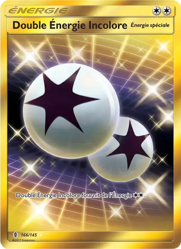 Carte Pokémon Double Énergie Incolore #166 — Gardiens Ascendants