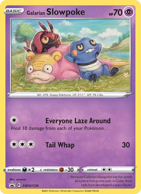 Galarian Slowpoke #SWSH126 — Sword & Shield Promos