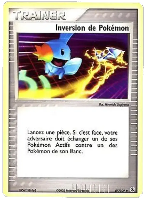 Carte Pokémon Inversion de Pokémon #87 — Rubis & Saphir