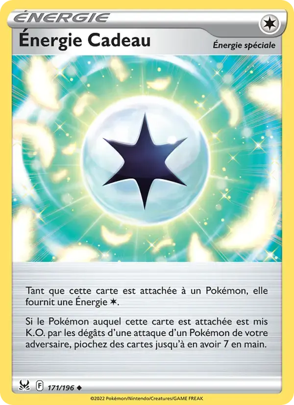 Carte Pokémon Énergie Cadeau #171 — Origine Perdue