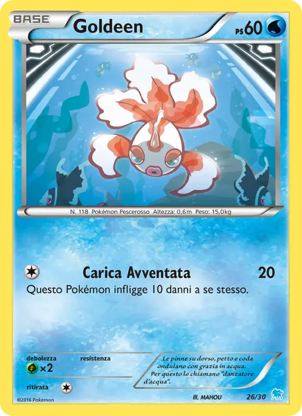 Goldeen #26 — XY Trainer Kit (Suicune)