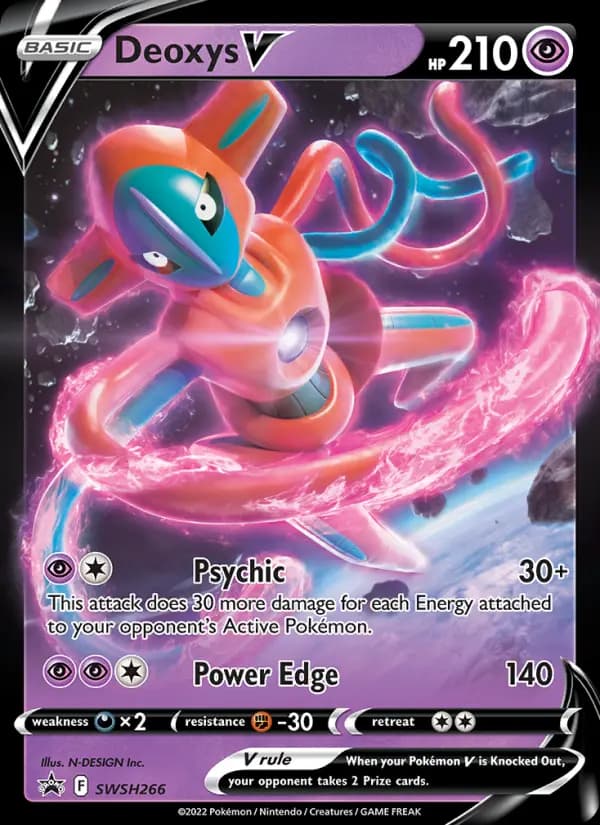 Deoxys V #SWSH266 — Sword & Shield Promos