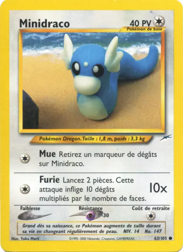 Carte Pokémon Minidraco #63 — Neo Destiny