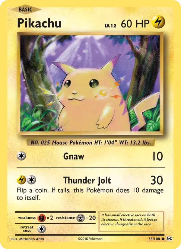 Pikachu #35 — Evolutions