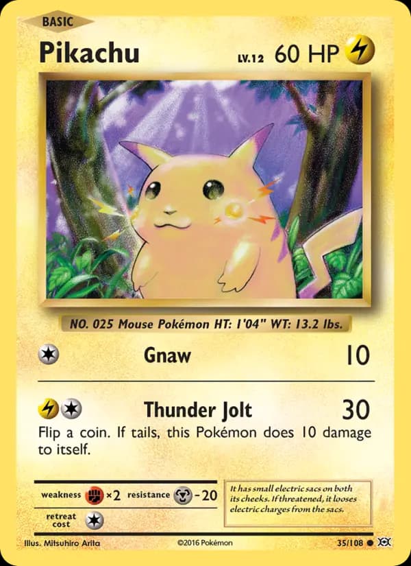 Pikachu #35 — Evolutions