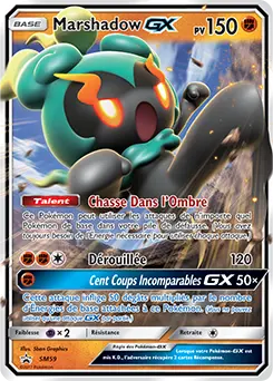 Carte Pokémon Marshadow GX #SM59 — Promos Soleil et Lune