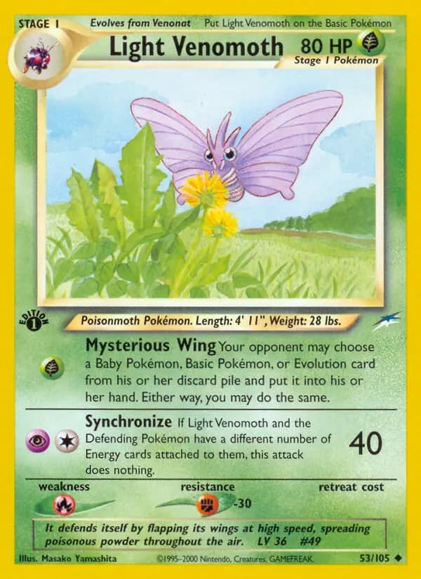 Light Venomoth #53 — Neo Destiny