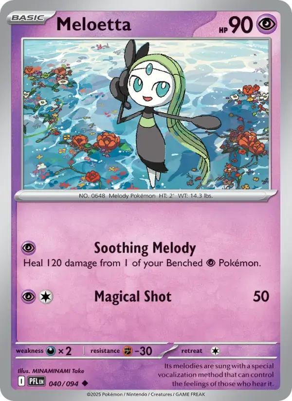 Meloetta #040 — Phantasmal Flames