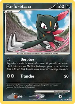 Carte Pokémon Farfuret #120 — Éveil des Légendes