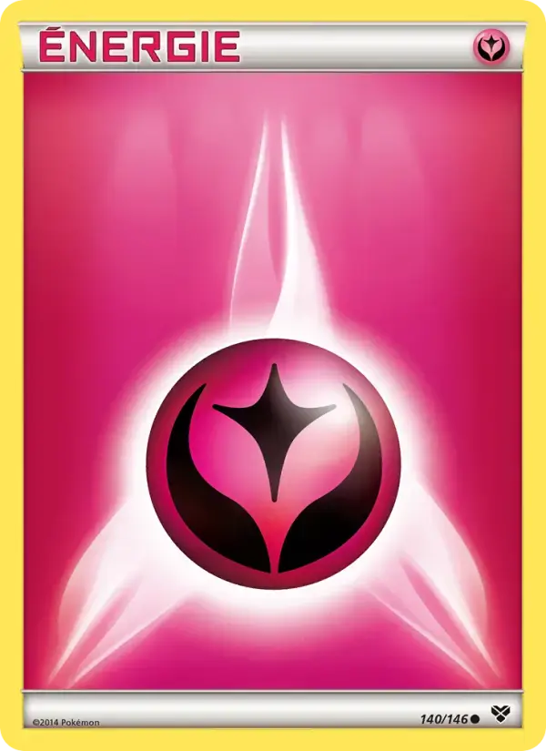 Carte Pokémon Énergie Fée #140 — XY