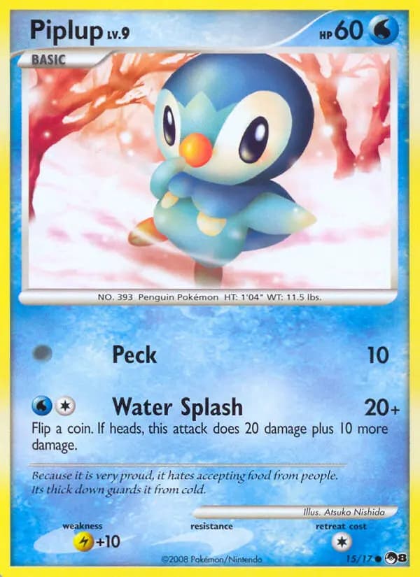 Piplup #15 — POP 8