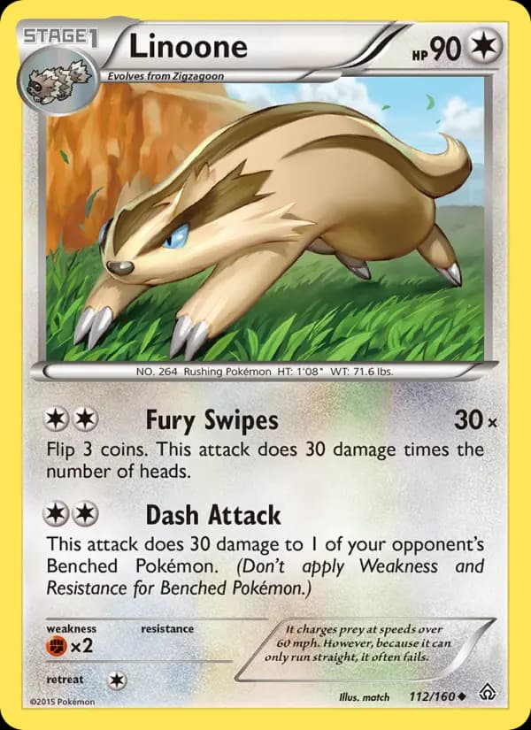 Linoone #112 — Primal Clash
