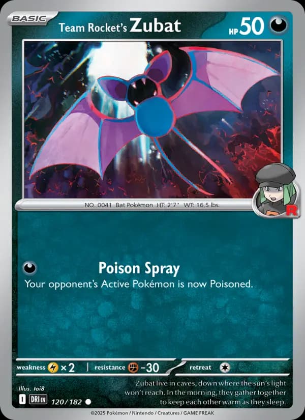 Team Rocket's Zubat #120 — Destined Rivals