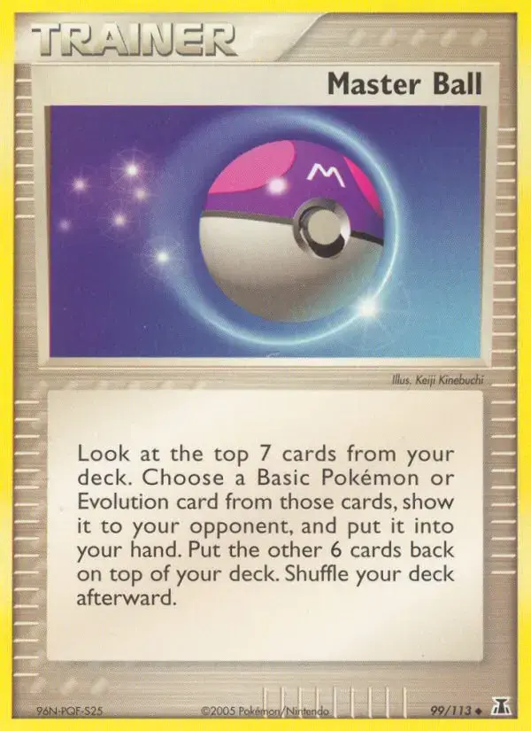 Carte Pokémon Master Ball #id-e9e139da37 — Promos Non Numérotées