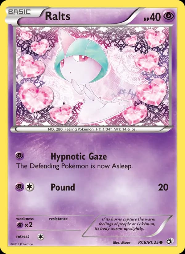 Ralts #RC8 — Legendary Treasures
