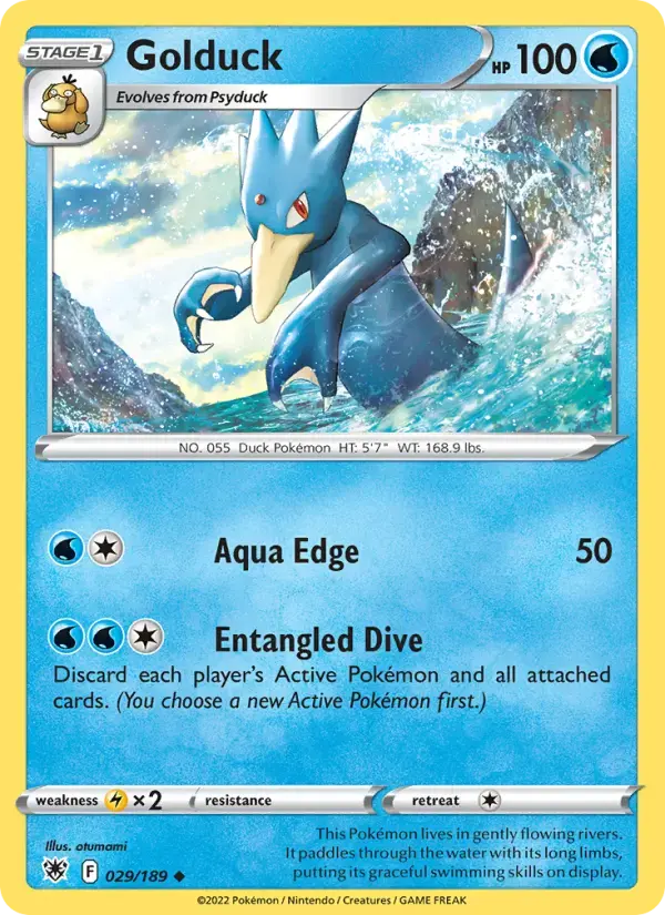 Golduck #029 — Astral Radiance