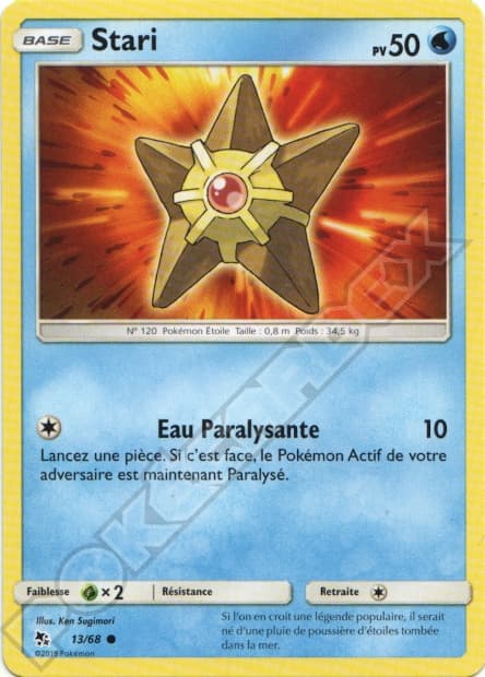 Carte Pokémon Stari #13 — Destinées Occultes