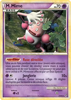 Carte Pokémon M. Mime #29 — L'Appel des Légendes