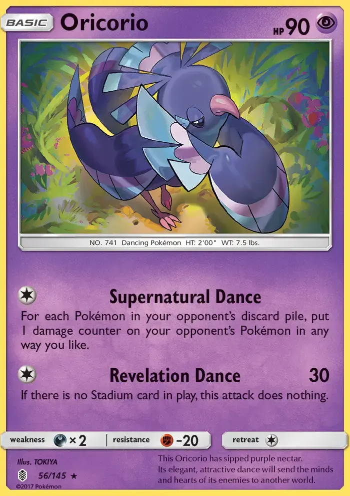 Oricorio #56 — Guardians Rising