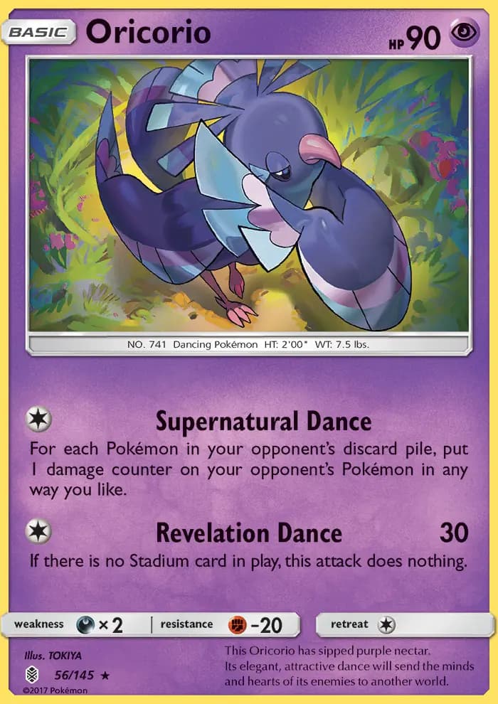 Oricorio #56 — Guardians Rising